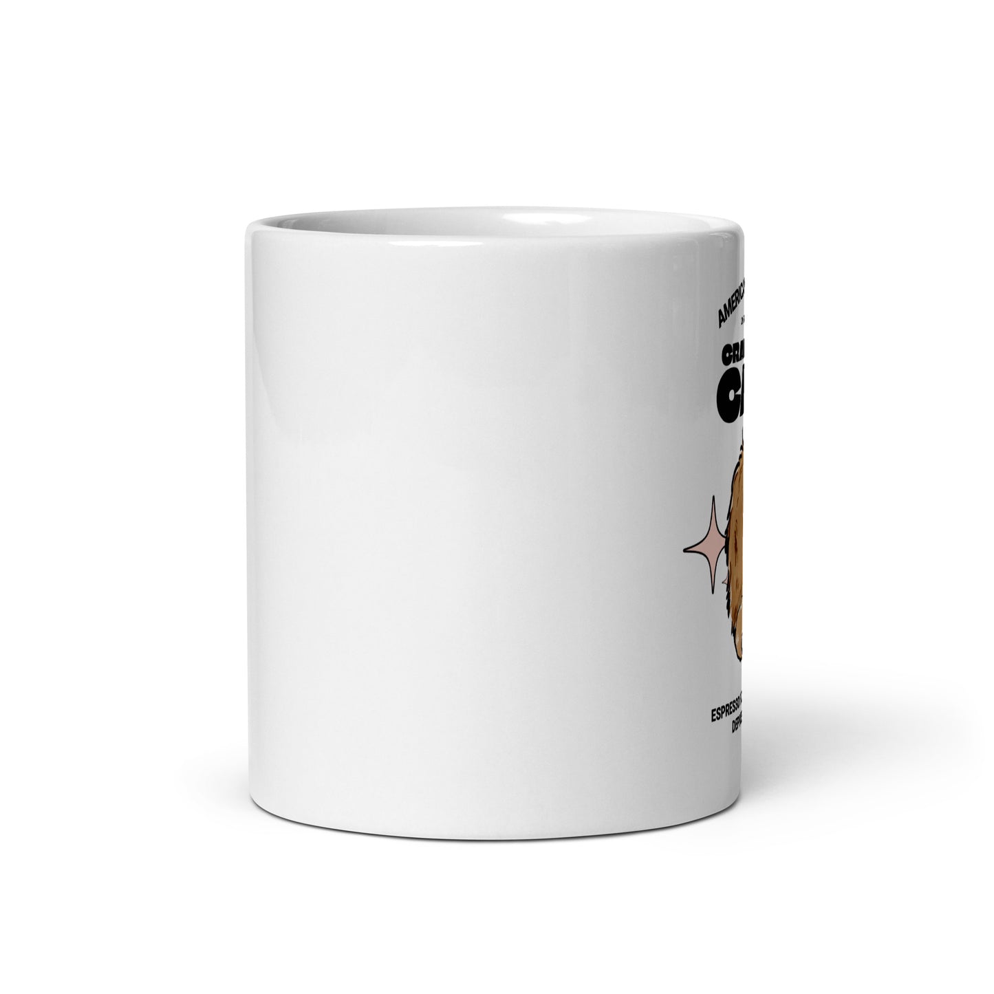cranky cat cafe coffee mug